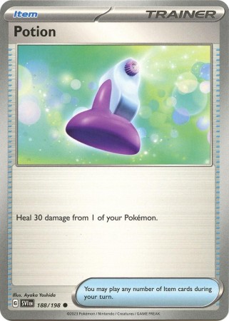 Potion #188 Pokemon Scarlet & Violet 