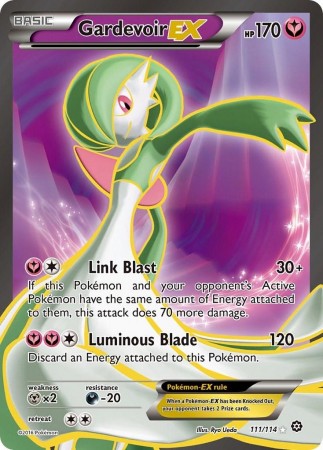 Gardevoir EX #111 Pokemon Steam Siege