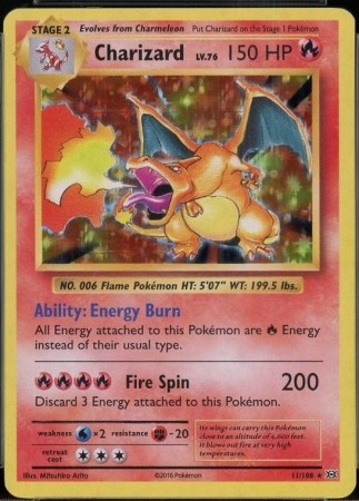 Charizard #11 Pokemon Evolutions