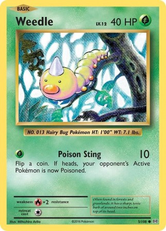 Weedle #5 Pokemon Evolutions