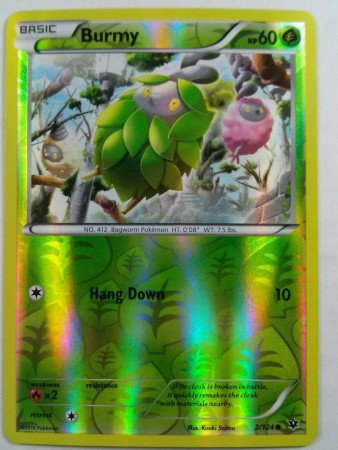 Burmy [Reverse Holo] #2 Pokemon Fates Collide