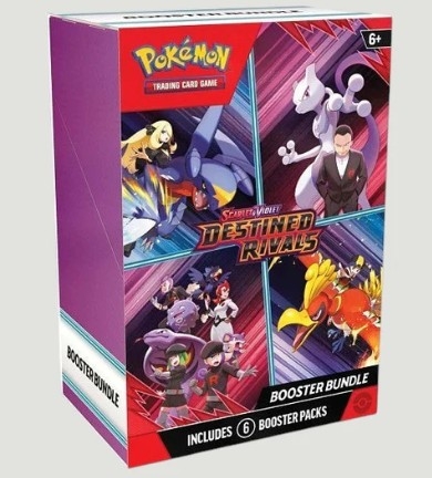 Pokémon Scarlet & Violet: Destined Rivals Booster Bundle (6 Pack)
