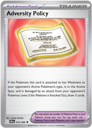 Adversity Policy #74 Pokemon Chaos Rising