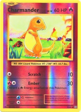 Charmander [Reverse Holo] #9 Pokemon Evolutions
