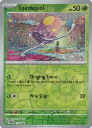 Toedscool #15 Pokemon Paradox Rift 