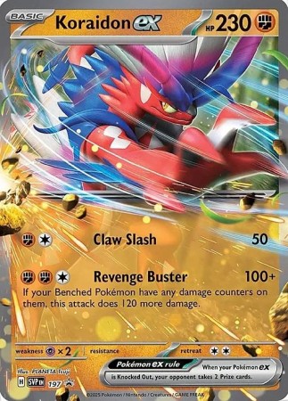 Koraidon Ex #197 Pokemon Promo
