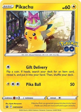 Pikachu #SWSH234 Pokemon Promo 