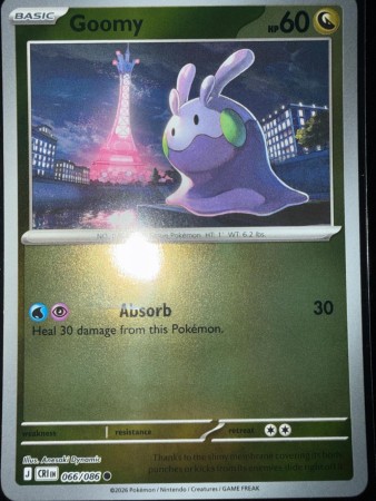 Goomy [Reverse Holo] #66 Pokemon Chaos Rising