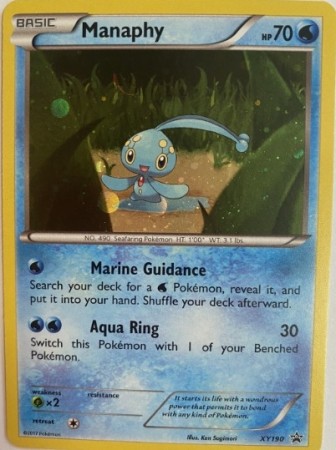 Manaphy Holo Promo XY190