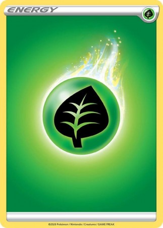 Grass Energy [Reverse Holo] Pokemon Sword & Shield