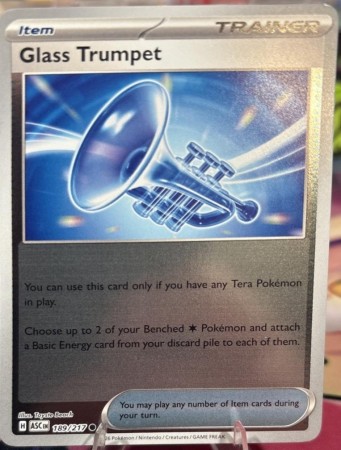 Glass Trumpet [Reverse Holo] #189 Pokemon Ascended Heroes 